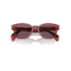 Ray-Ban RB0880SF Sunglasses, Transparent Pink Frame, Dark Violet Polarized Lens, Asian Fit, 53, RB0880SF-6639AF-53