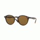 Ray-Ban RB2180 Progressive Prescription Sunglasses RB2180-710-83-49 - Lens Diameter 49 mm, Frame Color Shiny Dark Havana