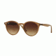Ray-Ban RB2180F Sunglasses 616613-49 - Turtledove Frame, Brown Gradient Lenses