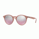 Ray-Ban RB2180F Sunglasses 62297E-49 - Opal Antique Pink Frame, Pink Mirror Silver Gradient Lenses