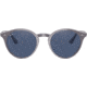 Ray-Ban RB2180F Sunglasses - Womens, Dark Blue Lenses, Grey, 49, RB2180F-657780-49