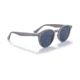 Ray-Ban RB2180F Sunglasses - Womens, Dark Blue Lenses, Grey, 49, RB2180F-657780-49