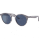 Ray-Ban RB2180F Sunglasses - Womens, Dark Blue Lenses, Grey, 49, RB2180F-657780-49