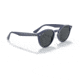 Ray-Ban RB2180F Sunglasses - Womens, Dark Grey Lenses, Blue, 49, RB2180F-657687-49