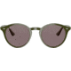Ray-Ban RB2180F Sunglasses - Womens, Violet Lenses, Military Green, 49, RB2180F-65757N-49
