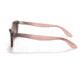 Ray-Ban RB2299 Lady Burbank Sunglasses - Womens, Transparent Pink Frame, Brown Vintage Lens, 55, RB2299-1344BG-55