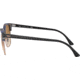 Ray-Ban RB3016 Clubmaster Sunglasses, Spotted Brown/Blue Frame, Clear Gradient Brown Lenses, RB3016 125651-51