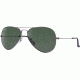 Ray-Ban RB 3025 Sunglasses Styles - Gunmetal Frame / Crystal Green Polarized 58 mm Diameter Lenses, 004-58-5814
