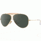 Ray-Ban RB 3138 Sunglasses Styles - Arista Frame / Crystal Green 58 mm Diameter Lenses, 001-5809