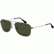 Ray-Ban RB3477 Sunglasses 004/58-5916 - Gunmetal Frame, Crystal Green Lenses