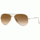 Ray-Ban RB3479 Sunglasses 001/51-5814 - Arista Frame, Crystal Brown Gradient Lenses