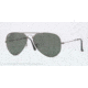 Ray-Ban Folding Aviator RB3479 Sunglasses 004-5814 - Gunmetal Frame, Crystal Gray Lenses