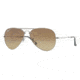 Ray-Ban RB3479 Sunglasses 004/M2-5514 - Shiny Gunmetal Frame, Crystal Polar Brown Gradient Lenses