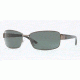 Ray-Ban RB3512D Sunglasses 034/71-62 - Gun/Black Frame, Gray Green Lenses