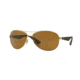 Ray-Ban RB3526 Progressive Prescription Sunglasses RB3526-112-83-63 - Lens Diameter 63 mm, Frame Color Matte Gold
