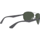 Ray-Ban RB3527 Sunglasses 006/71-61 - Matte Black Frame, Grey Green Lenses