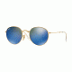 Ray-Ban RB3532 Progressive Prescription Sunglasses RB3532-001-68-53 - Lens Diameter 53 mm, Frame Color Gold