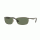 Ray-Ban RB3534 Sunglasses 004-62 - Gunmetal Frame, Green Lenses