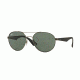 Ray-Ban RB3536 Progressive Prescription Sunglasses RB3536-029-71-55 - Lens Diameter 55 mm, Frame Color Matte Gunmetal