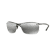 Ray-Ban RB3544 Bifocal Prescription Sunglasses RB3544-002-5J-64 - Lens Diameter 64 mm, Frame Color Shiny Black