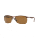 Ray-Ban RB3550 Sunglasses 012/83-64 - Matte Dark Brown Frame, Polar Brown Lenses