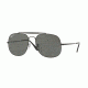Ray-Ban THE GENERAL RB3561 Bifocal Prescription Sunglasses RB3561-002-58-57 - Lens Diameter 57 mm, Frame Color Black