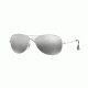 Ray-Ban RB3562 Sunglasses 003/5J-59 - Shiny Silver Frame, Grey Polar Mirror Silver Lenses