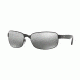 Ray-Ban RB3566CH Sunglasses 002/5J-65 - Shiny Black Frame, Grey Mir Grey Gradient Polar Lenses