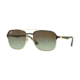 Ray-Ban RB3570 Single Vision Prescription Sunglasses, 58mm, Gold / Black, RB3570-9110E8-58-SV