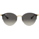 Ray-Ban RB3578 Sunglasses 187/11-50 - Gold/top Shiny Black Frame, Light Grey Gradient Dark Grey Lenses