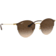 Ray-Ban RB3578 Sunglasses 900913-50 - Gold Top Brown Frame, Brown Gradient Dark Brown Lenses