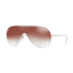 Ray-Ban RB3597 Sunglasses 003/V0-33 - Silver Frame, Clear Gradient Red Mirror Red Lenses