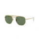 Ray-Ban RB3609 Sunglasses 914071-54 - Demi Gloss Gold Frame, Green Lenses