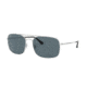 Ray-Ban RB3611 Progressive Prescription Sunglasses, 60mm, Silver, RB3611-003-R5-60-PRO