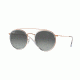 Ray-Ban RB3647N Sunglasses 906771-51 - Light Blue Frame, Grey Gradient Dark Grey Lenses