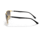 Ray-Ban RB3686 Sunglasses, Black On Arista Frame, Clear Gradient Grey Lens, 57, RB3686-187-32-57