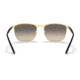 Ray-Ban RB3686 Sunglasses, Black On Arista Frame, Clear Gradient Grey Lens, 57, RB3686-187-32-57