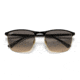 Ray-Ban RB3686 Sunglasses, Black On Arista Frame, Clear Gradient Grey Lens, 57, RB3686-187-32-57