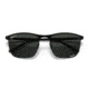 Ray-Ban RB3686 Sunglasses, Matte Black On Black Frame, Dark Grey Lens, Polarized, 57, RB3686-186-K8-57