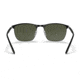 Ray-Ban RB3686 Sunglasses, Matte Black On Black Frame, Green Lens, 57, RB3686-186-31-57