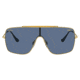 Ray-Ban RB3697 Wings II Sunglasses - Mens, Legend Gold Frame, Dark Grey Lens, 35, RB3697-924687-35