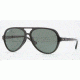 Ray-Ban RB4125F Sunglasses 901/71-5913 - Black Frame, Green Lenses