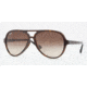 Ray-Ban RB4125F Sunglasses 902/13-5913 - Dark Havana Frame, Brown Gradient Lenses