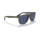Ray-Ban RB4147 Standard Sunglasses, Dark Blue Lenses, Matte Green On Blue, 56, RB4147-657080-56