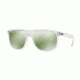Ray-Ban RB4147 Sunglasses 632530-60 - Trasparent Frame, Green Flash Silver Lenses