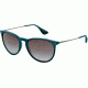 Ray-Ban RB4171 Sunglasses 60028G-5418 - Blue Rubber Frame, Gradient Grey Lenses