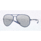 Ray-Ban RB4180 Sunglasses 601588-5913 - Blue Frame, Gray Silver Mirror Gradient Lenses