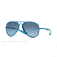 Ray-Ban RB4180 Sunglasses 60848F-58 - Metallized Azure Frame, Blue Gradient Lenses