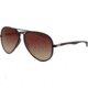 Ray-Ban RB4180 Sunglasses 883/8G-5813 - Matte Blue Frame, Gray Gradient Lenses
