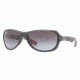 Ray-Ban RB4189 Sunglasses 60068G-6416 - Shiny Grey Frame, Grey Gradient Lenses